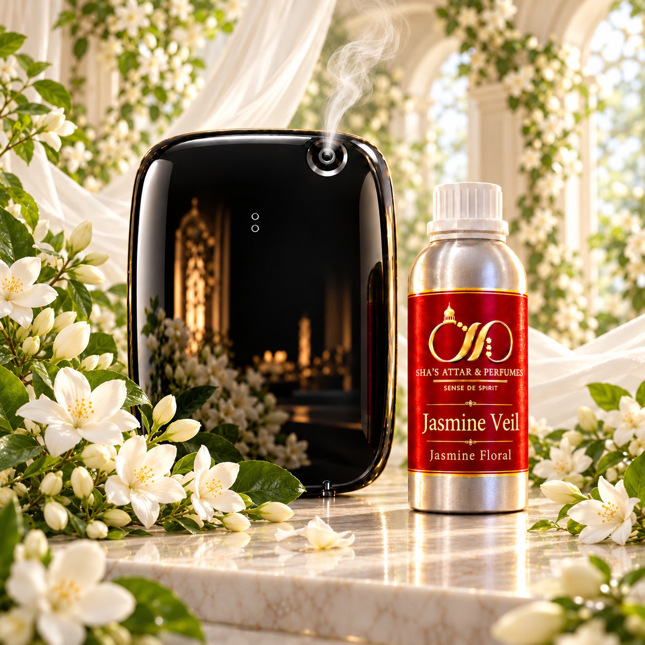 AROMA DIFFUSER +JASMINE VEIL(500G)