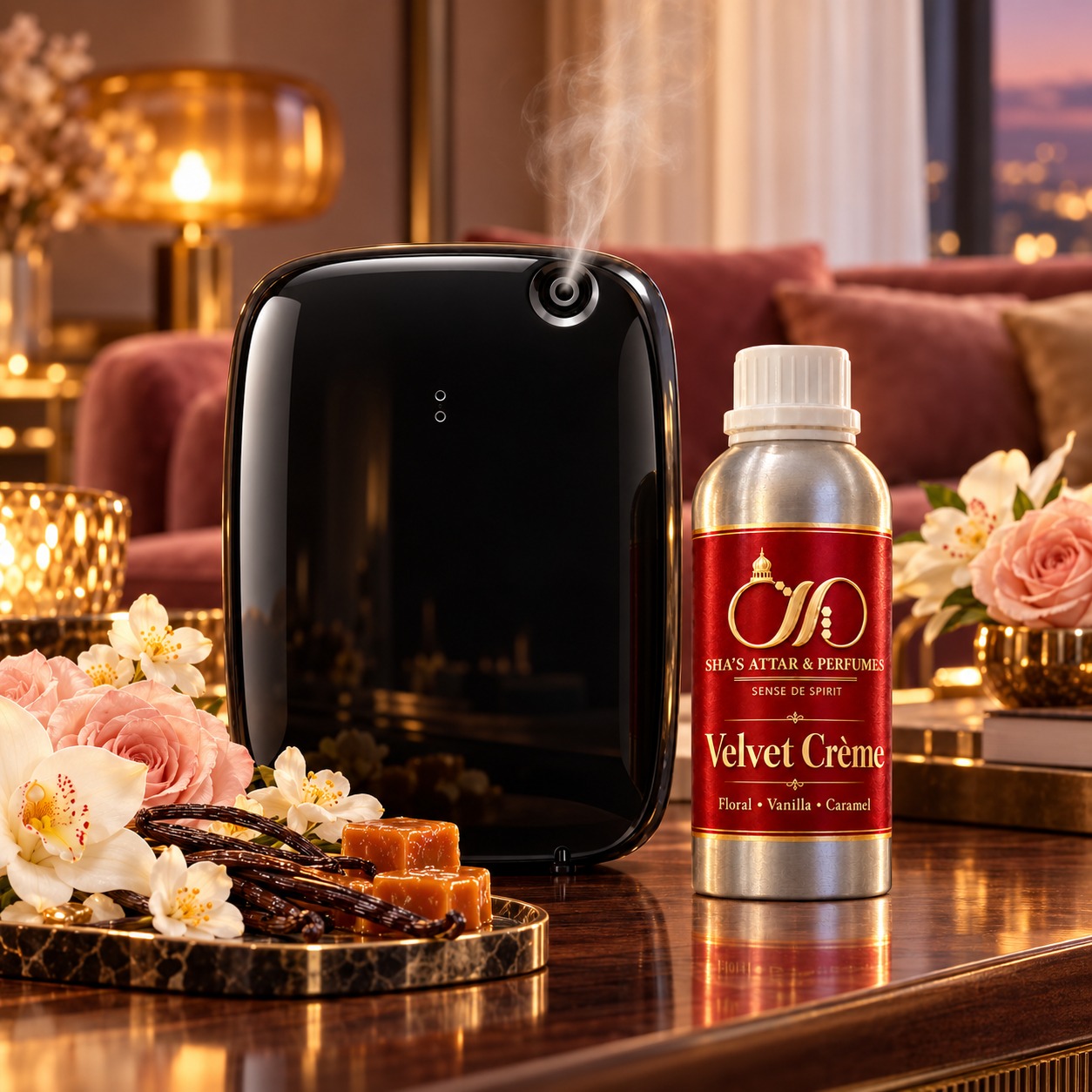 AROMA DIFFUSER + VELVET CREME (500G)