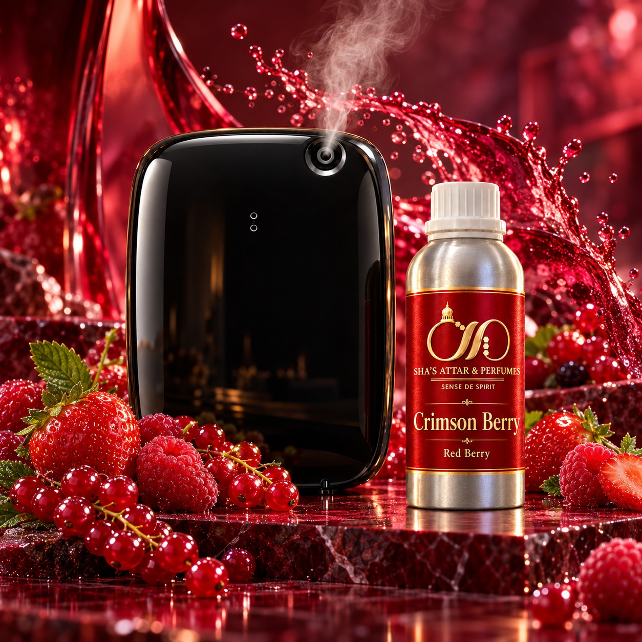 AROMA DIFFUSER + CRIMSON BERRY (500G)
